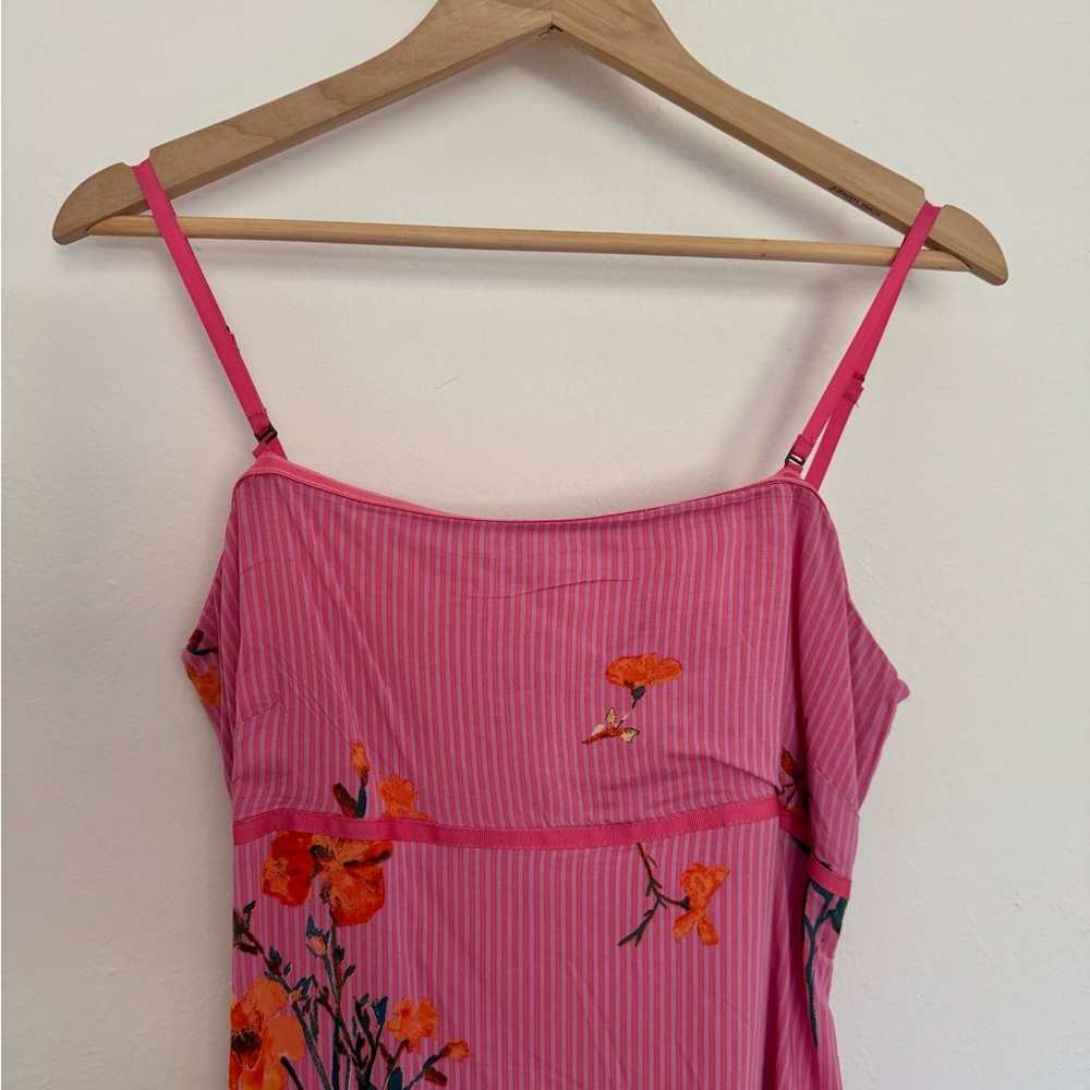 Free People - Floral Pink Midi/Maxi Dress - Size M - Picture 4 of 10